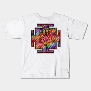 Trident Yantra of Shiva Kids T-Shirt